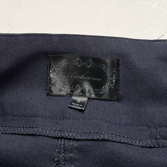 y2k vintage gray purple low mid rise straight leg office siren trousers pants - Picture 7 of 8